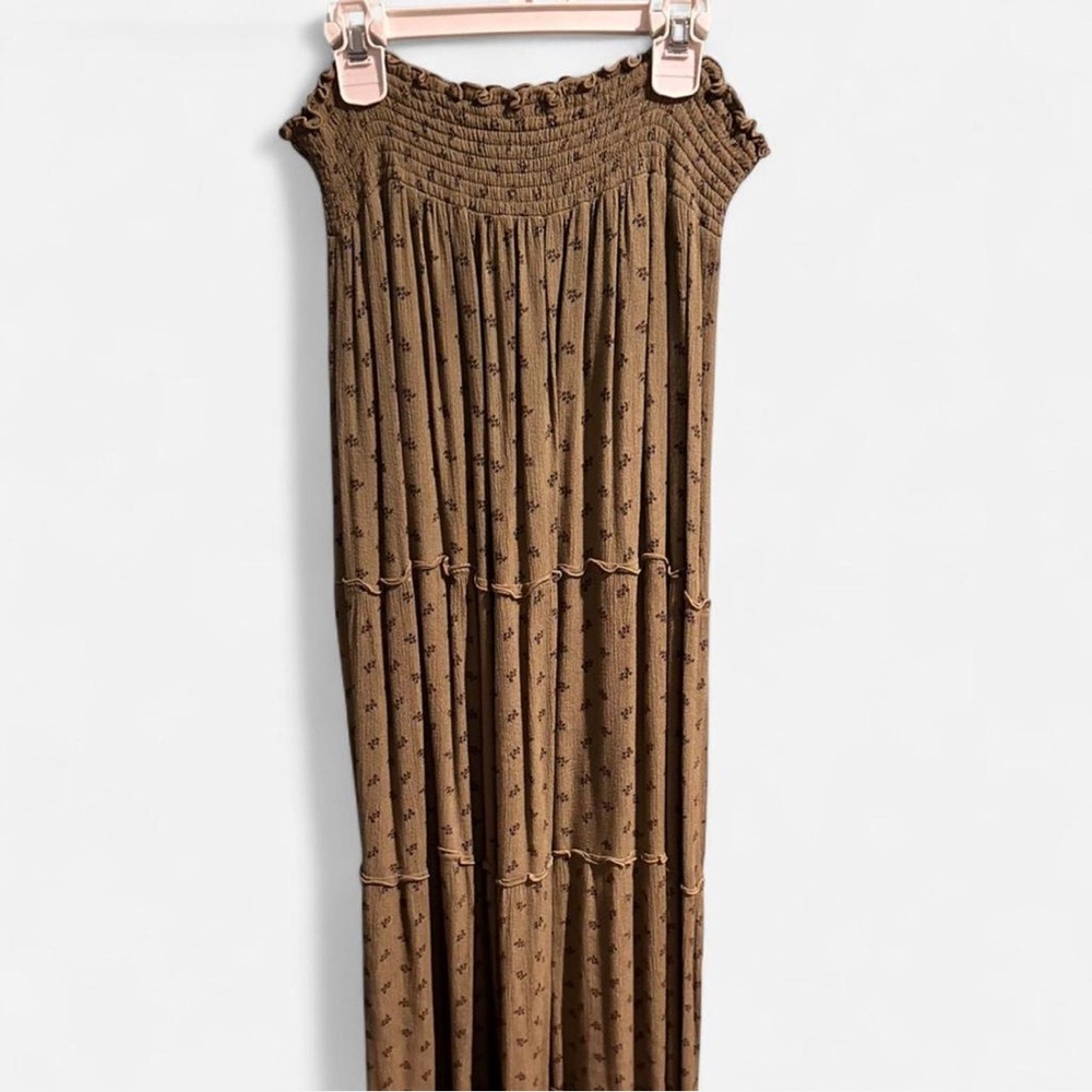 Mossimo Olive Green Maxi Skirt